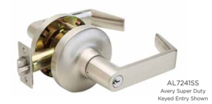 Avery Super Duty Keyed Entry - AL7241SS - Commercial Super Duty Grade-1 Lever