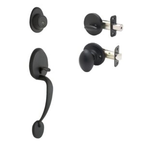Copper Creek Black Coated Egg Knob Interior Trim (Active) - EK2810BC